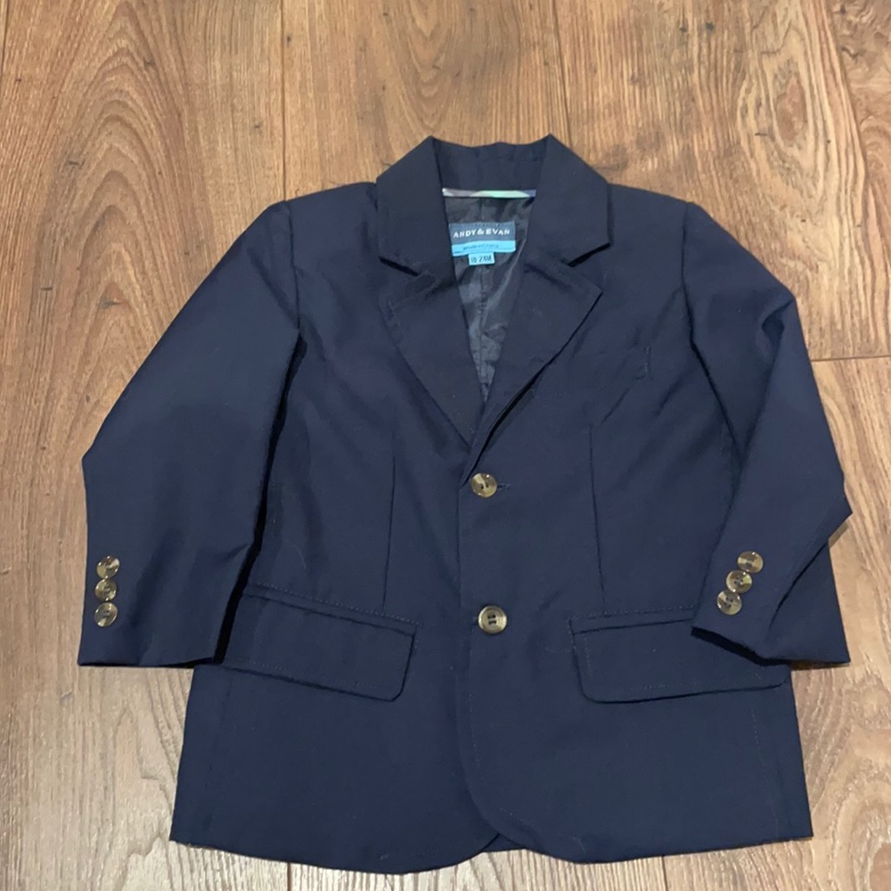 Navy boy blazer